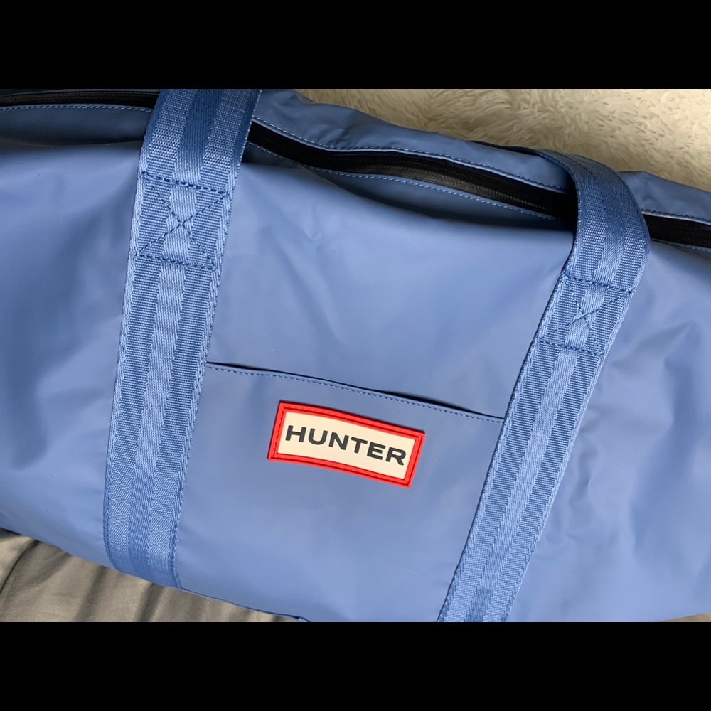 hunter Lightweight Rubberized Weekender Bag NWT